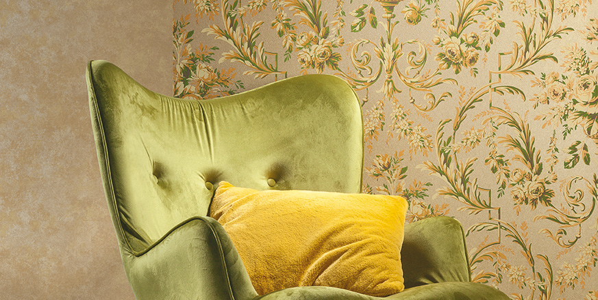 Обои Loymina Jardin Secret J10 004 фото в интерьере